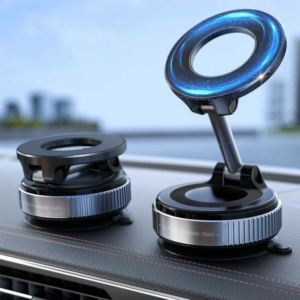 Supporto magnetico PERFT per telefono universale regolabile 360° con ventosa a vuoto + Penna Touch Universale™ PERFT